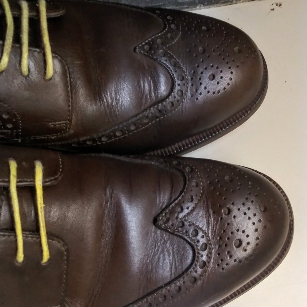 Cole Hann Oxfords Leather Wingtip 9.5 C10890